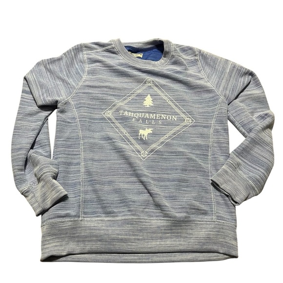 Tahquamenon Falls Crewneck Sweatshirt Size Medium Michigan Upper Peninsula - Picture 1 of 7